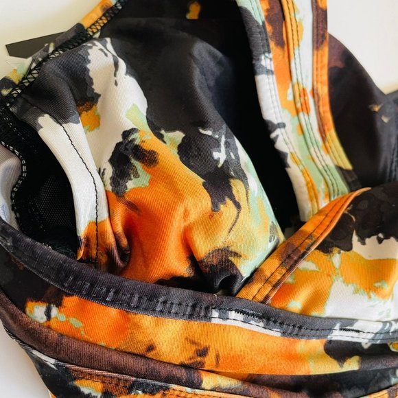 New Nine West active floral crop top size medium - Picture 6 of 6